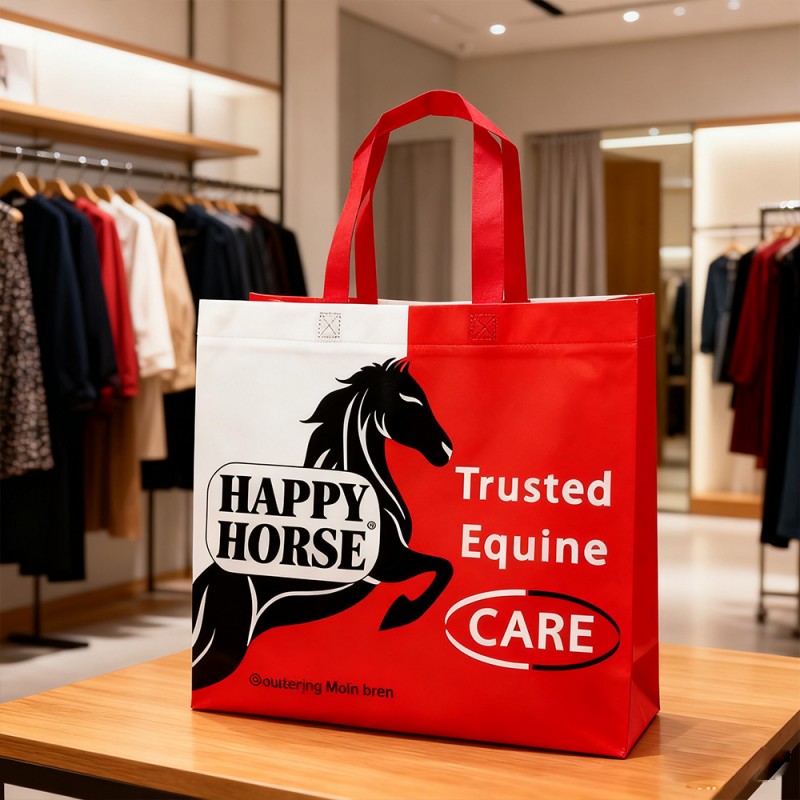 BOPP laminerad non-woven presentväska