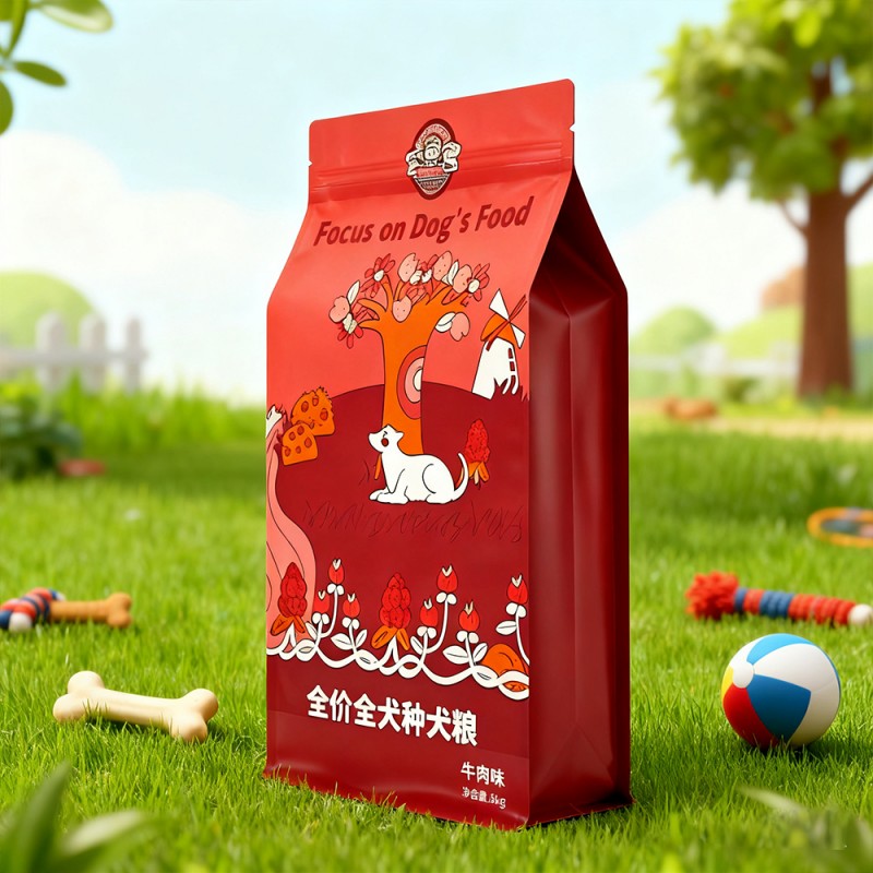 PET-förpackningspåse för mat och mellanmål