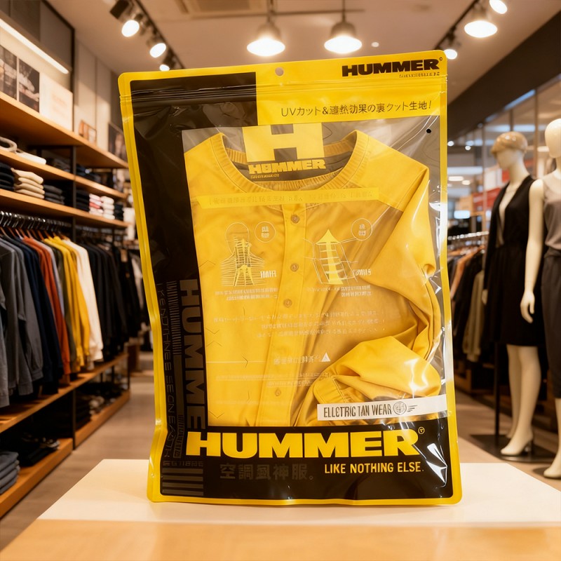 PET-laminerad blixtlåsväska