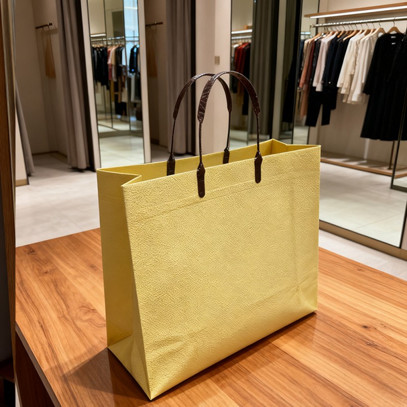 Enfärgad matt Lätt shoppingväska