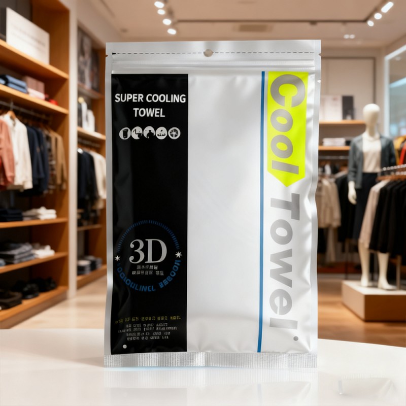 Tre kant förseglad blixtlåspåse