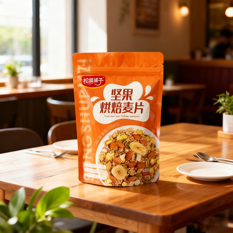 Trekantsförseglad blixtlåsväska